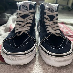 Navy Vans - Sk8 Hi